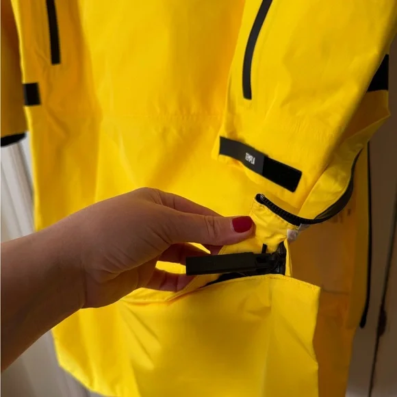 TEMPLA projects Yellow Shell Anorak 3L Ski Jacket - Picture 7 of 14